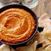 GUY F ROASTED RED BELL PEPPER HUMMUS