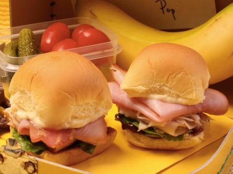 Ham Club Sandwich Sliders