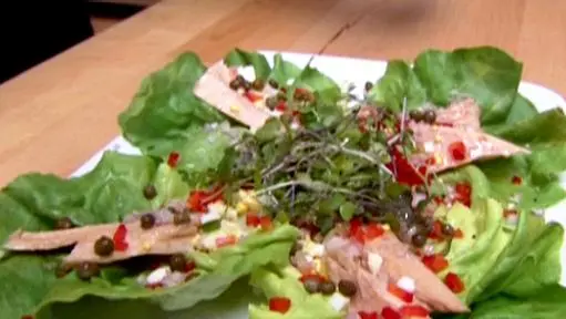 alton brown italian dressing Tuna Salad Undone Size:US2-UK6-EU34 Calvin Klein Black & blue glitter dress