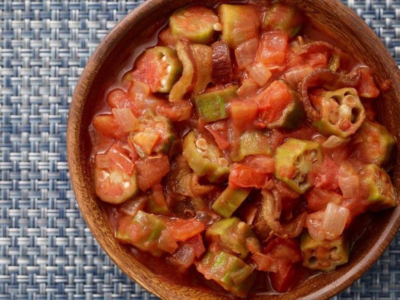 Food Network Neelys Stewed Okra and Tomatoe