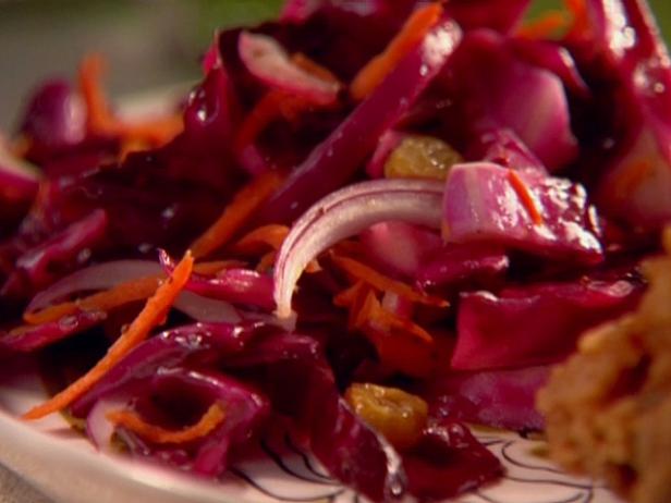 Red Cabbage Slaw Recipe | Sunny Anderson | Food Network