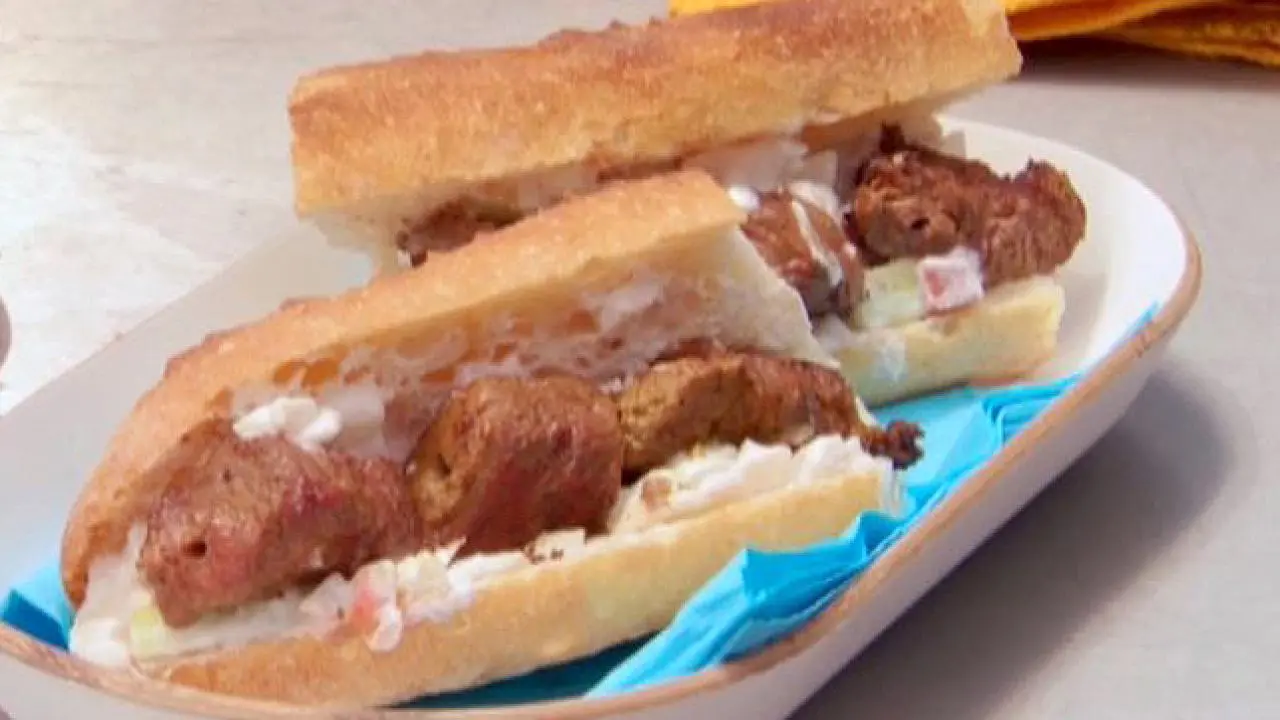 Lamb Tandoori Hoagie