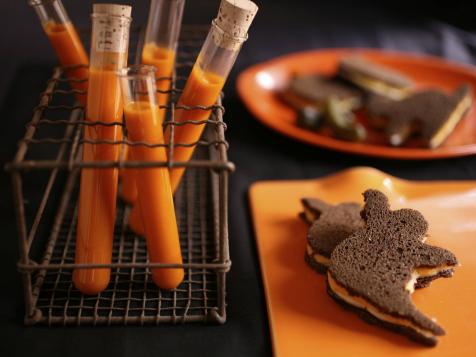 Vampire Blood Tomato Soup with Muenster Sammies