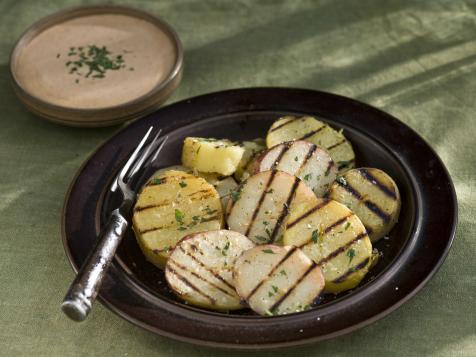 Grilled Potatoes with Spicy Tomato Aioli (Patatas bravas)