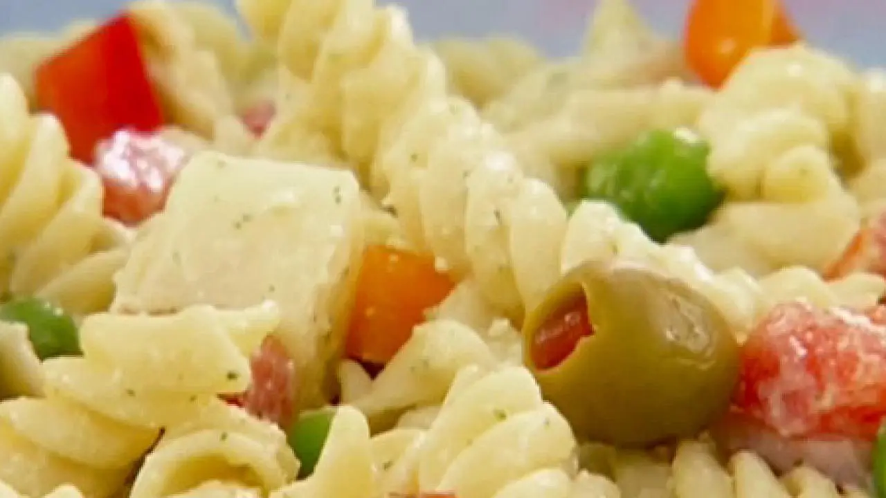 Creamy Latin Pasta Salad