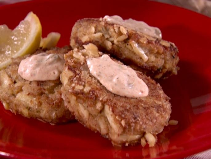 Crab Cakes with Sassy Tartar Recipe Sandra Lee Food Network