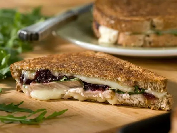 Turkey, Cranberry and Fontina Panini Recipe | Food Network