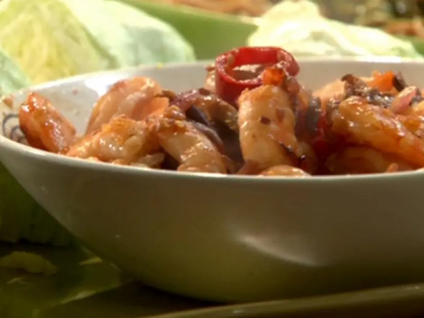 TM1913
Shrimp Lettuce Wraps