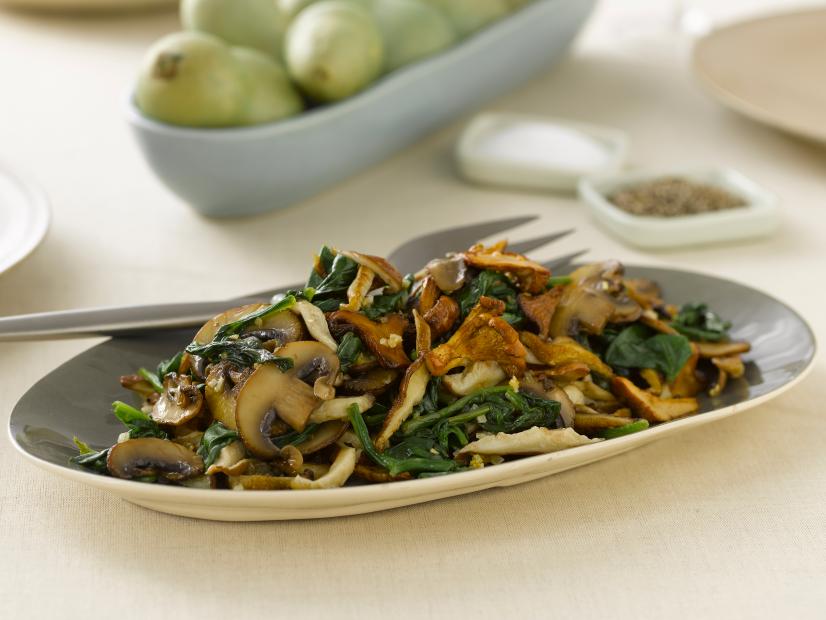 Sauteed Wild Mushrooms With Spinach Recipe Robin Miller Food Network,Hillshire Farms Smoked Sausage Recipes