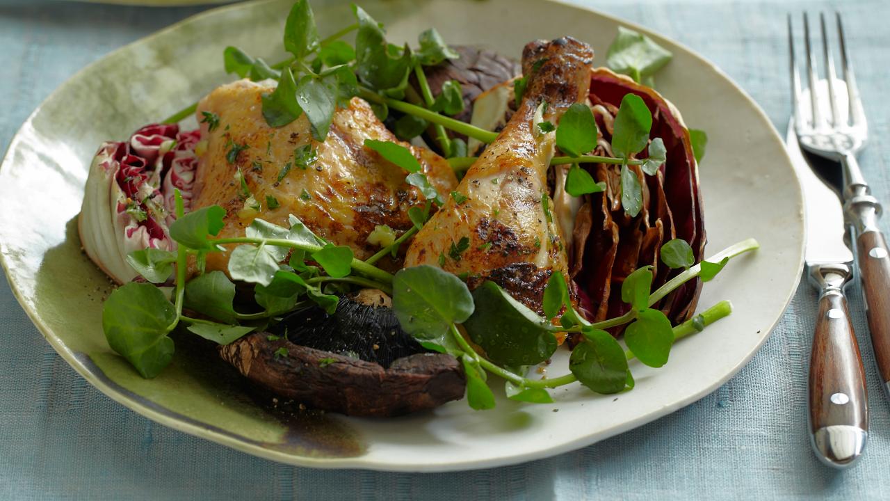 Chicken and Portobello Salad
