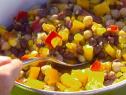 Corn and Black Bean Salad with Basil-Lime Vinaigrette. Giada De Laurentiis
Giada at home
GH-0106