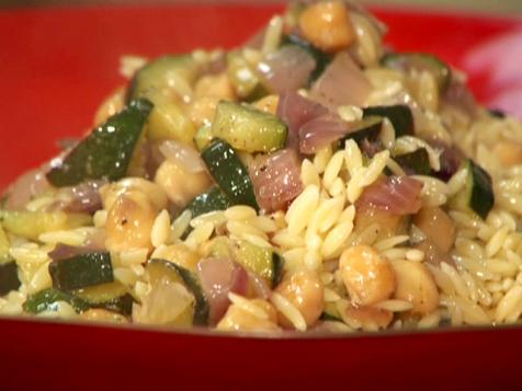 Orzo with Chick Peas