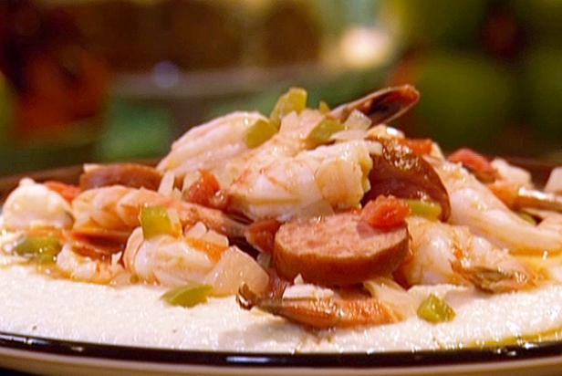 Shrimp and Grits Recipe | The Neelys | Food Network