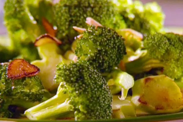 Sauteed Broccoli and Almonds Recipe | Sunny Anderson | Food Network