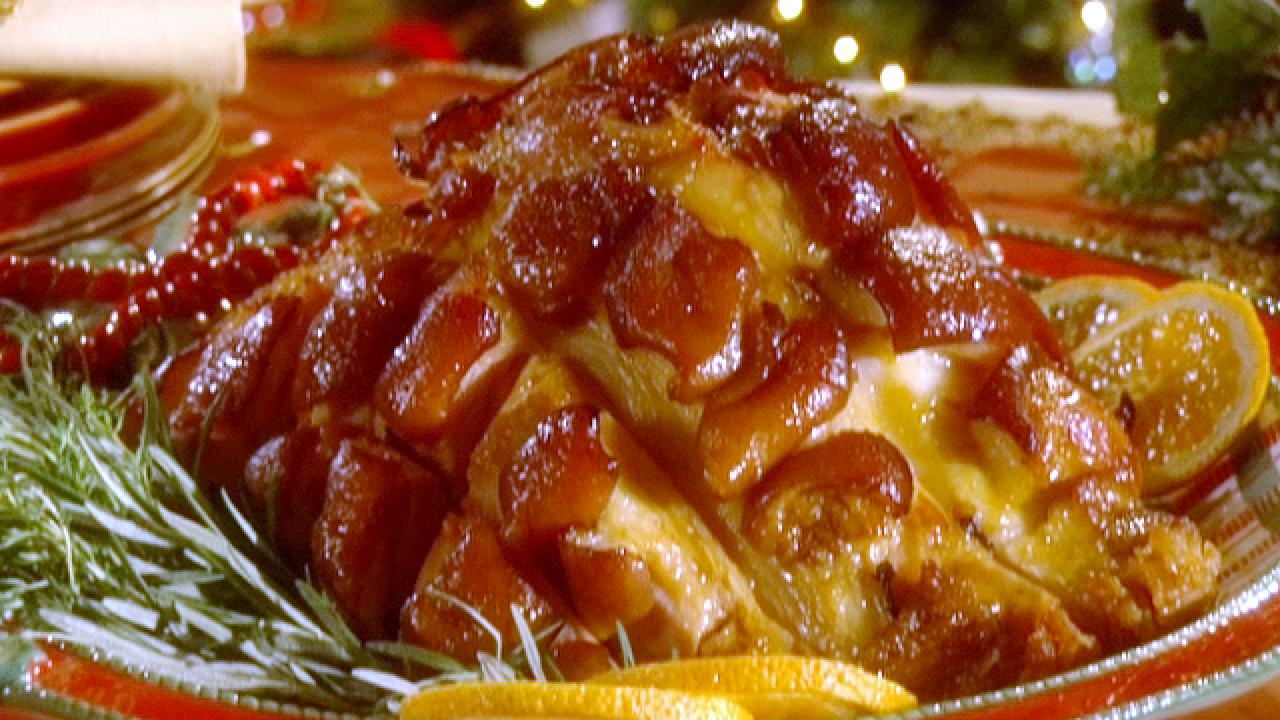 Sandra's Bourbon-Glazed Ham