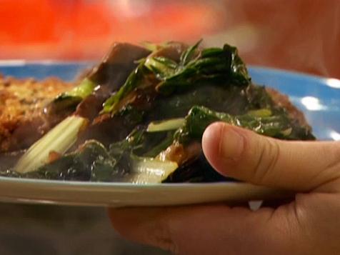 Sauteed Greens n' Shrooms