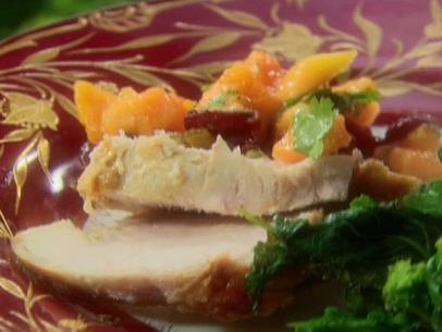 Roasted Turkey with Papaya-Cranberry Salsa. Robin Miller
RM-0107
Quick Fix Meals