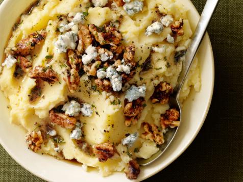 Blue Cheese-Walnut Mashed Potatoes