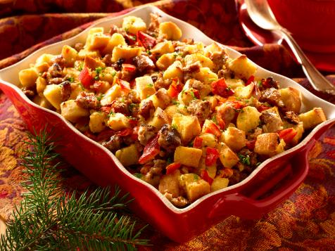 Super Moist Sausage and Bread Stuffing