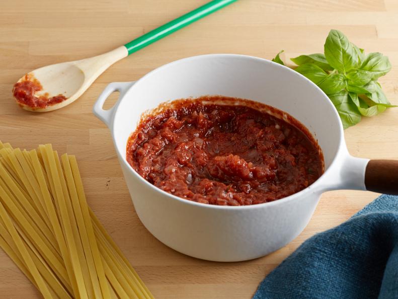 Ina Garten's Marinara Sauce for Perfect Pasta as seen on Barefoot Contessa