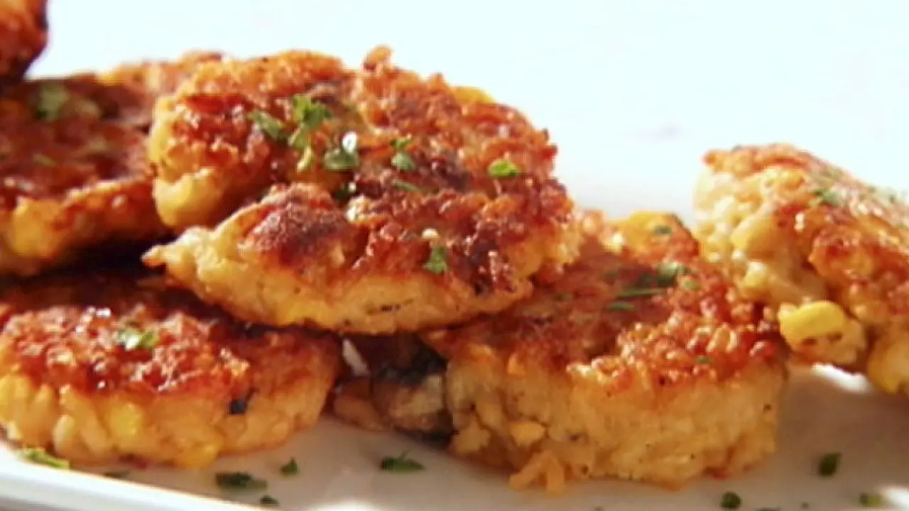 Risotto Cakes Recipe | Sandra Lee | Food Network