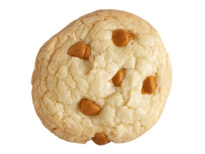 A Blond on Blond cookie against a white background