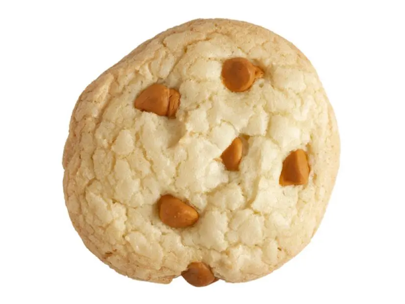A Blond on Blond cookie against a white background