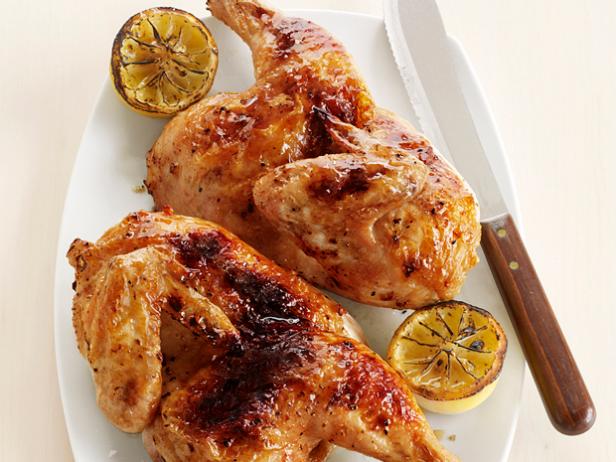 Broiled Lemon-Garlic Chicken Recipe | Food Network Kitchen | Food Network