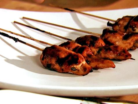 Thyme Marmalade Chicken Skewers