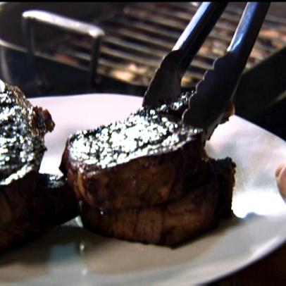 Cold Smoked Maple-Balsamic Glazed Pork Chops | Recipe Cart | Recipe Cart
