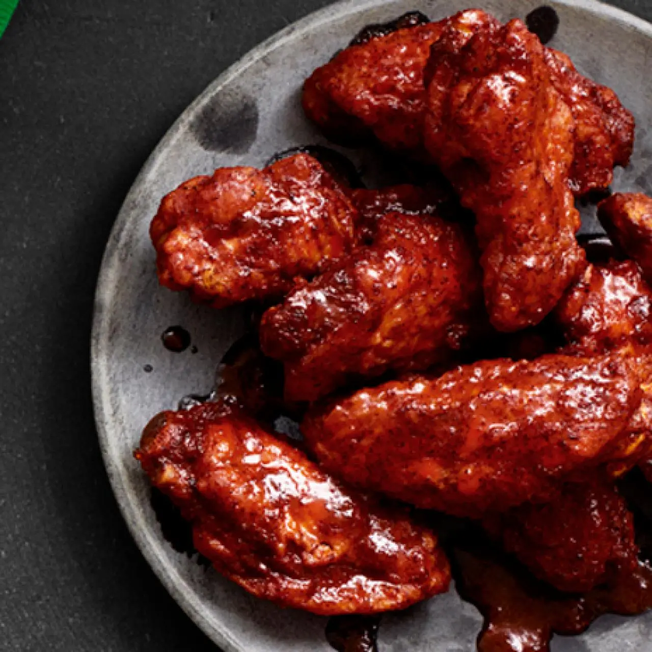 bobby flay blue cheese dressing Bobby Flay's Hot Wings with Blue Cheese-Yogurt Sauce