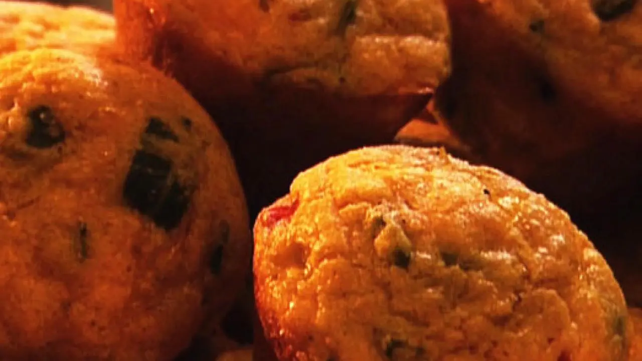 Spicy Cornbread Muffins