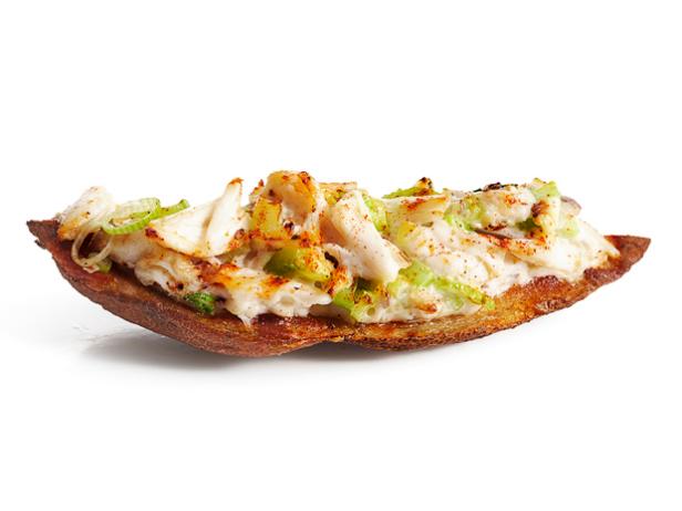 Deviled Crab Potato Skins image