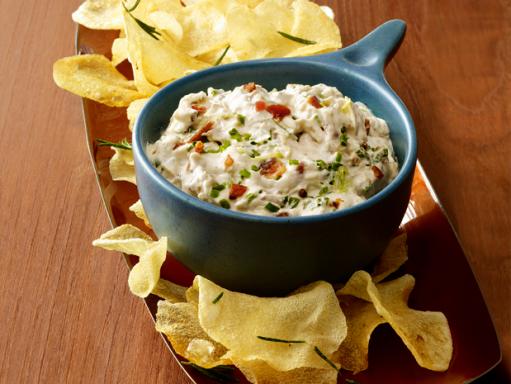 Roasted Garlic-Bacon Dip Recipe | Food Network Kitchen | Food Network