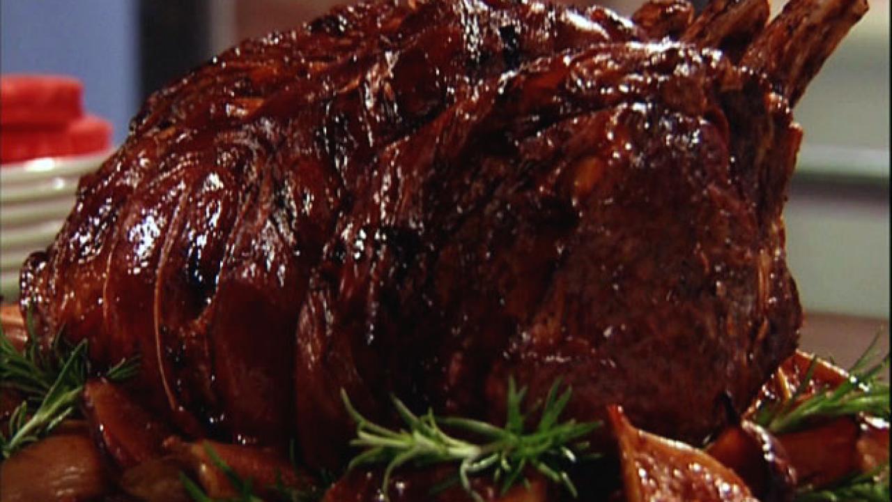 Standing Rib Roast With Figs