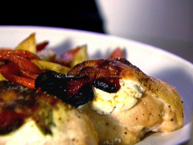 Chicken With Goat Cheese And Sun Dried Tomato Recipe Ina Garten Food Network