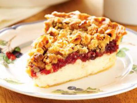 Cranberry Streusel Pie