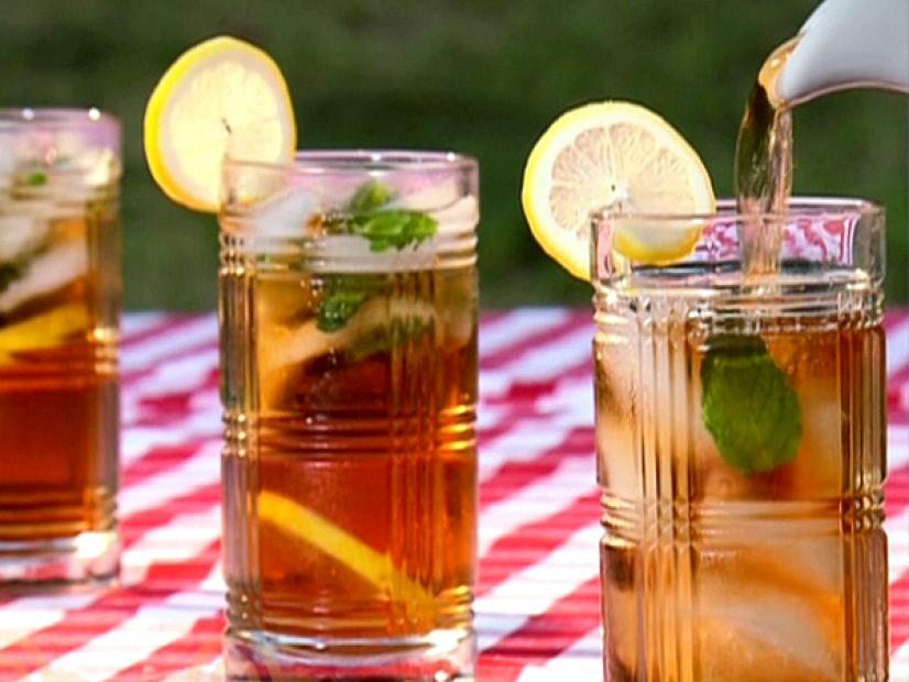 Gina S Sweet Mint Tea Recipe The Neelys Food Network