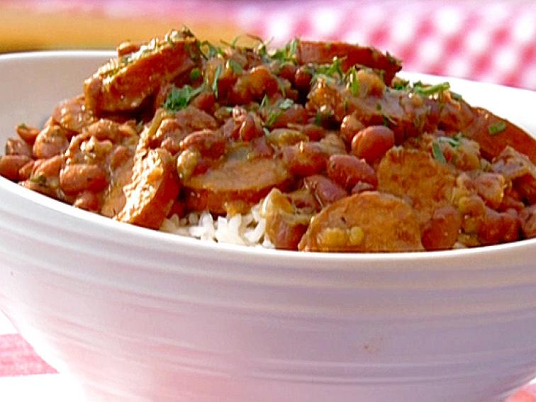 Red Beans and Rice Recipe The Neelys Food Network