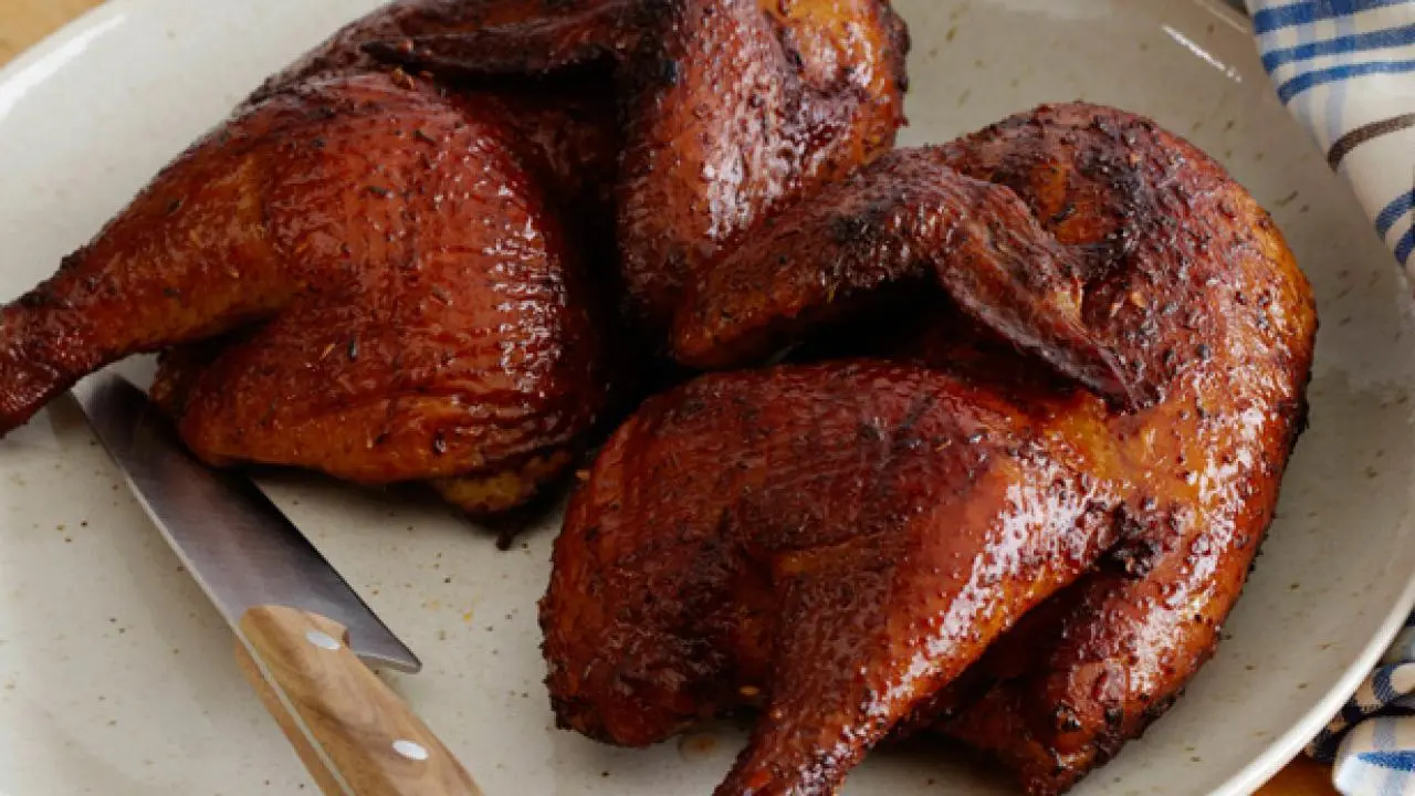 Grilled Chicken & Mashed Yams