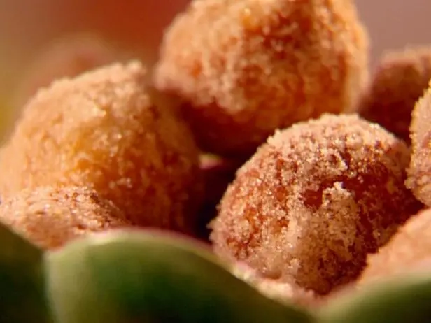 Orange Sugar Fried Donut Holes Recipe | Sunny Anderson | Food Network