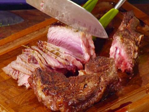 Sliced Steak with Herbs