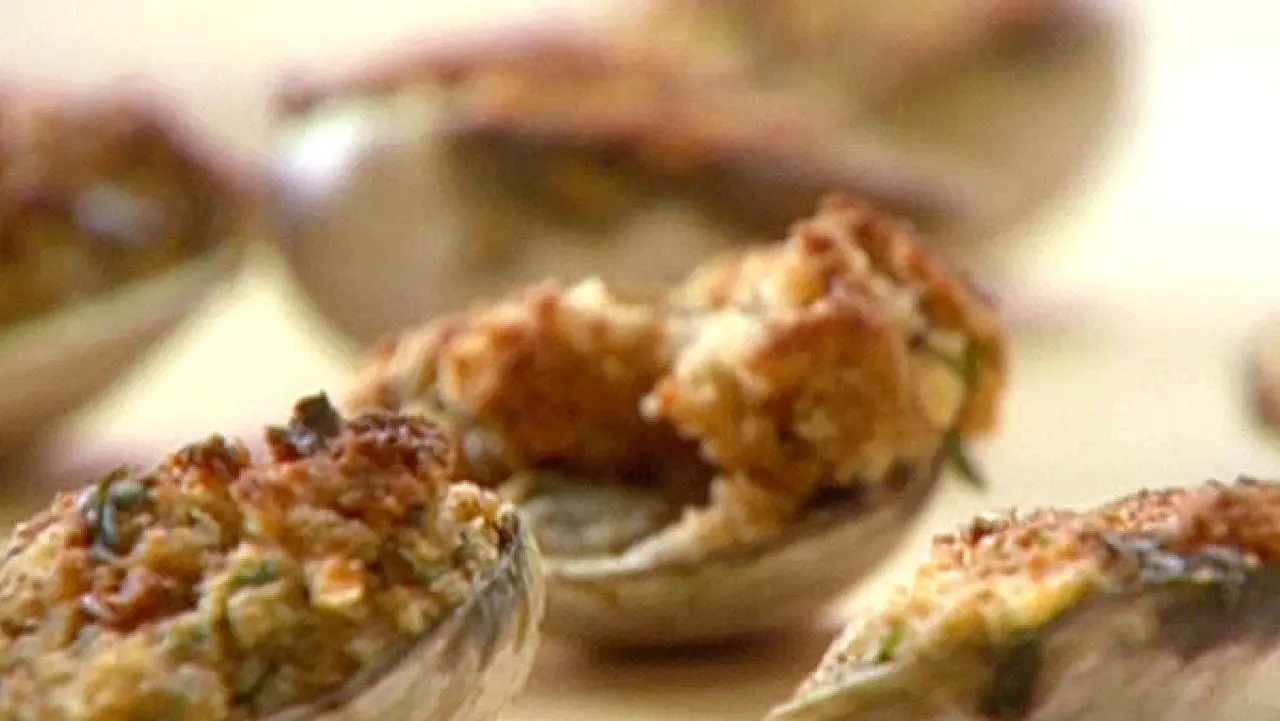 Baked Clams Oreganata