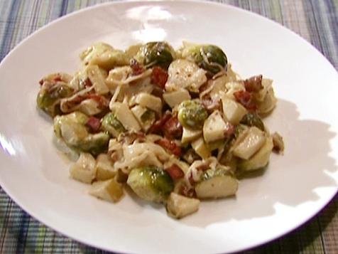 Brussels Sprouts with Bacon and Cheese