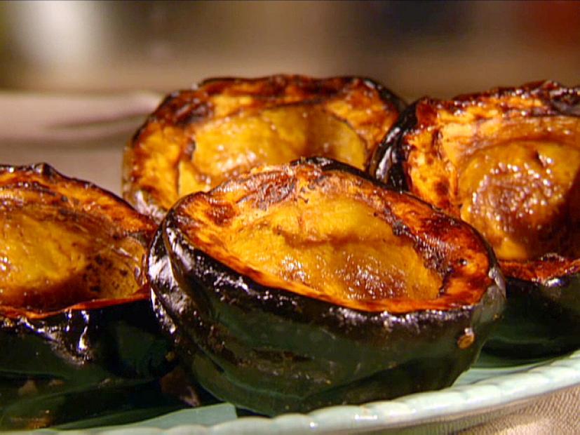 Sweet Roasted Acorn Squash Recipe | Sunny Anderson | Food ...