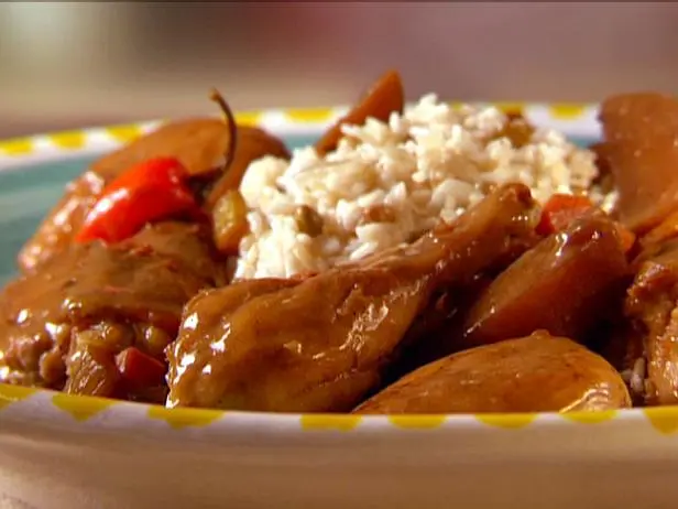 Spicy Braised Chicken Recipe | Sunny Anderson | Food Network