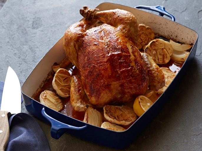 SlowRoasted Garlic Chicken Recipe Aida Mollenkamp Food Network