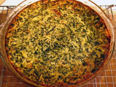 Bacon and Spinach Crustless Quiche Recipe | Food Network Kitchen | Food ...