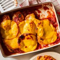 Rachel Ray's Grilled Chicken Cutlet Parmigiana