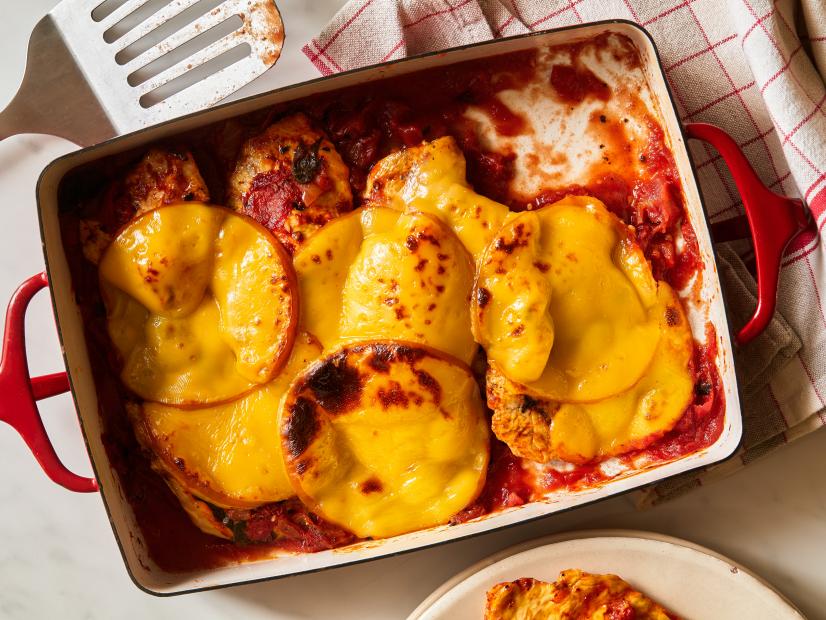 Rachel Ray's Grilled Chicken Cutlet Parmigiana